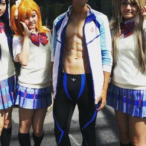 Free!!! Iwatobi Swim team cosplay uniform - Men's Size Medium